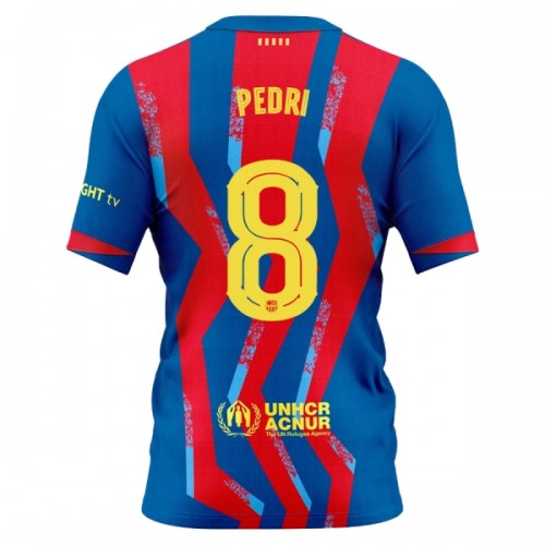 Camisola do FC Barcelona Pedri 8 Equipamento 4ª 2025-26 Camisola do FC Barcelona Pedri 8 Equipamento 4ª 2025-26